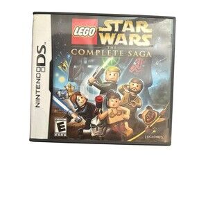 LEGO Star Wars The Complete Saga (Nintendo DS, 2007) CIB Tested And Working